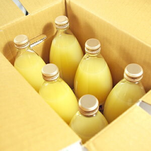 【鮮果日誌】日本青森縣100%蘋果汁(日本原裝進口6入玻璃瓶裝/1000ml)