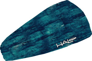 汗樂-超寬版套頭式頭帶-OCEAN藍綠色，由額頭10公分(可寬可窄)逐漸往後窄至4公分,多款花色造型