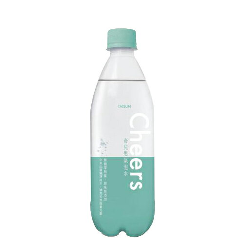 泰山CHEERS氣泡水 500mlx24入/箱【愛買】 1