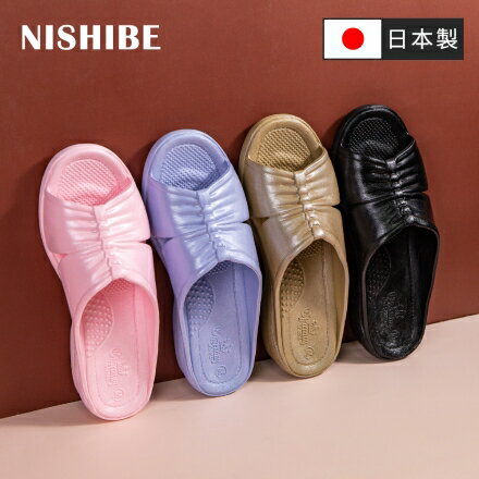 【領券滿額折100】 【日本NISHIBE】女款萬用防滑拖鞋-1800(4色)