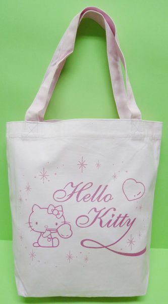【震撼精品百貨】Hello Kitty 凱蒂貓 迷你手提袋 粉底吹泡泡 震撼日式精品百貨