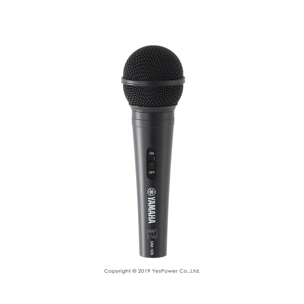 DM-105 YAMAHA 動圈式有線麥克風 原廠公司貨/精緻好音質/附原廠5M麥克風線