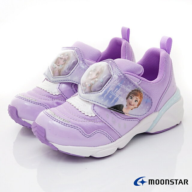日本月星Moonstar機能童鞋冰雪聯名運動鞋DNC13271紫(中小童)
