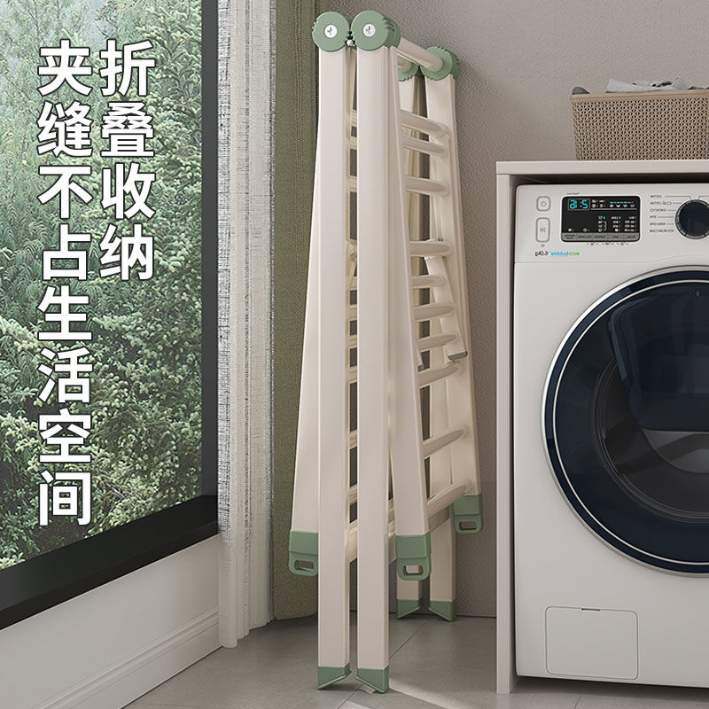 免運 工廠現貨出 特價 晾衣架 晾衣桿 戶外晾衣架 折疊衣架 特粗折疊晾衣架落地陽臺家用掛衣架室內涼衣桿戶外簡易曬被子神器特惠/開立發票 特價出 H1114