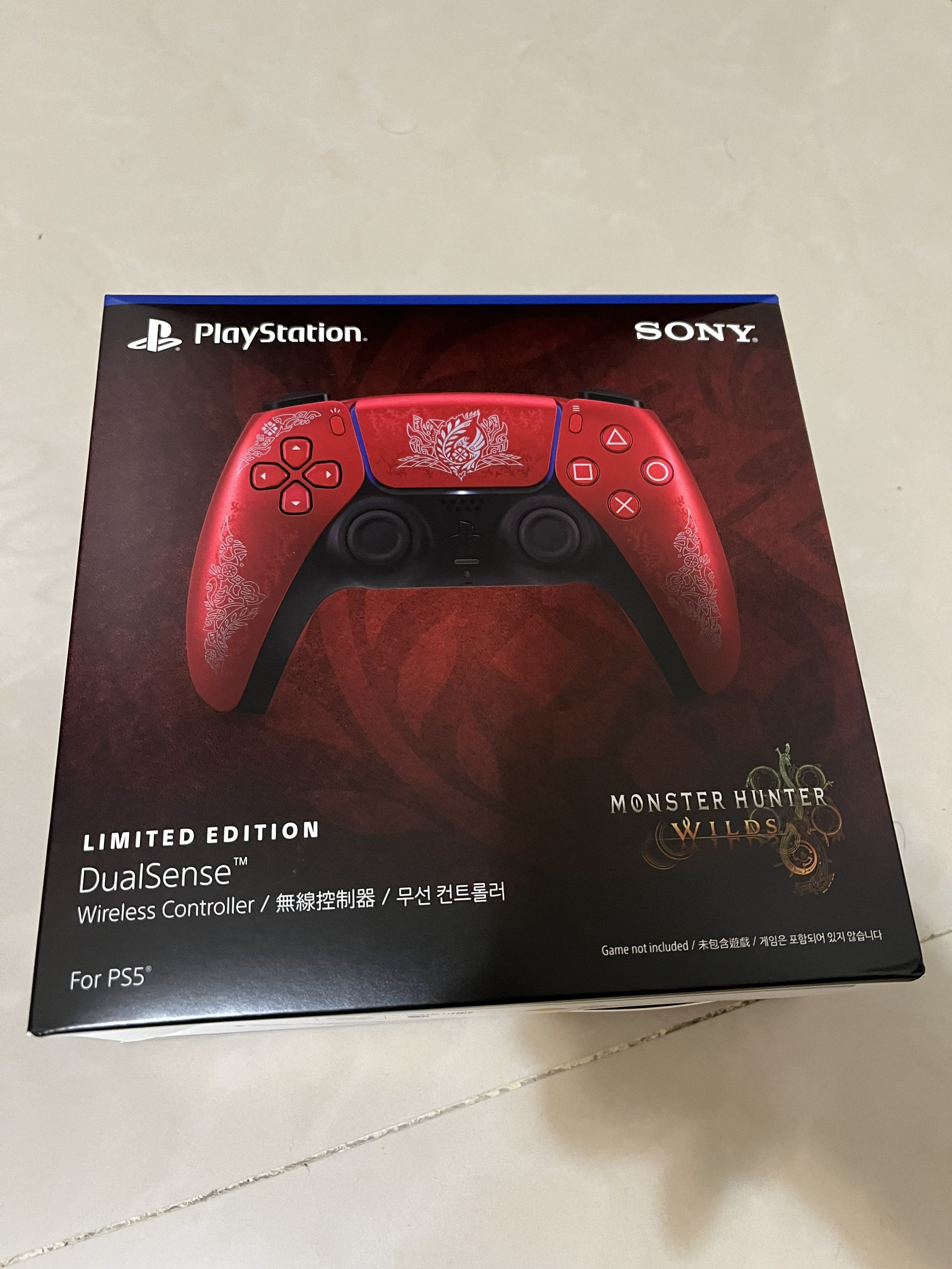 全新PS5 魔物獵人 荒野 手把 控制器 DualSense 台灣公司貨保固一年
