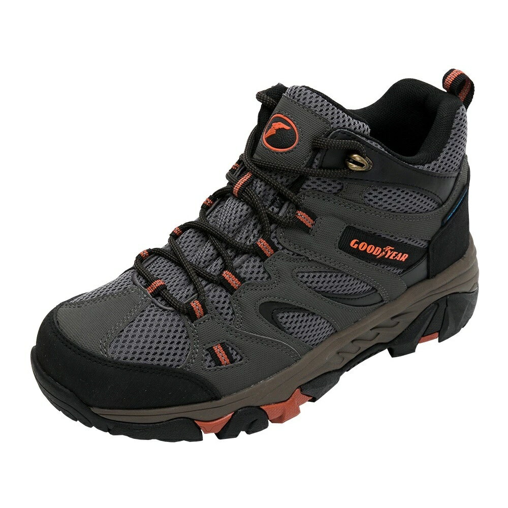 ├登山樂┤美國 GOODYEAR 高筒防水戶外踏青鞋 綠 # GAMO03405