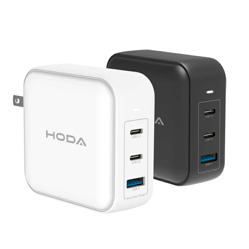 hoda 140W GaN氮化鎵 三孔極速智慧充電器 Typec 公司貨 一年保 TC-11