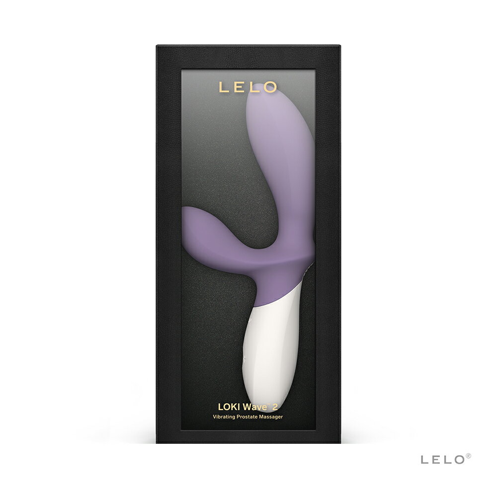 LELO LOKI Wave 2 震動式前列腺按摩器 紫 情趣用品 按摩棒 跳蛋 後庭自慰器 前列腺 同志 肛塞