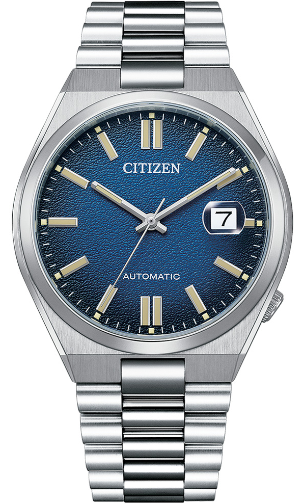 CITIZEN 星辰錶 Mechanical系列 青春撞色 簡約機械腕錶(NJ0151-88L)-40mm-藍面鋼帶【刷卡回饋 分期0利率】【APP下單22%點數回饋】