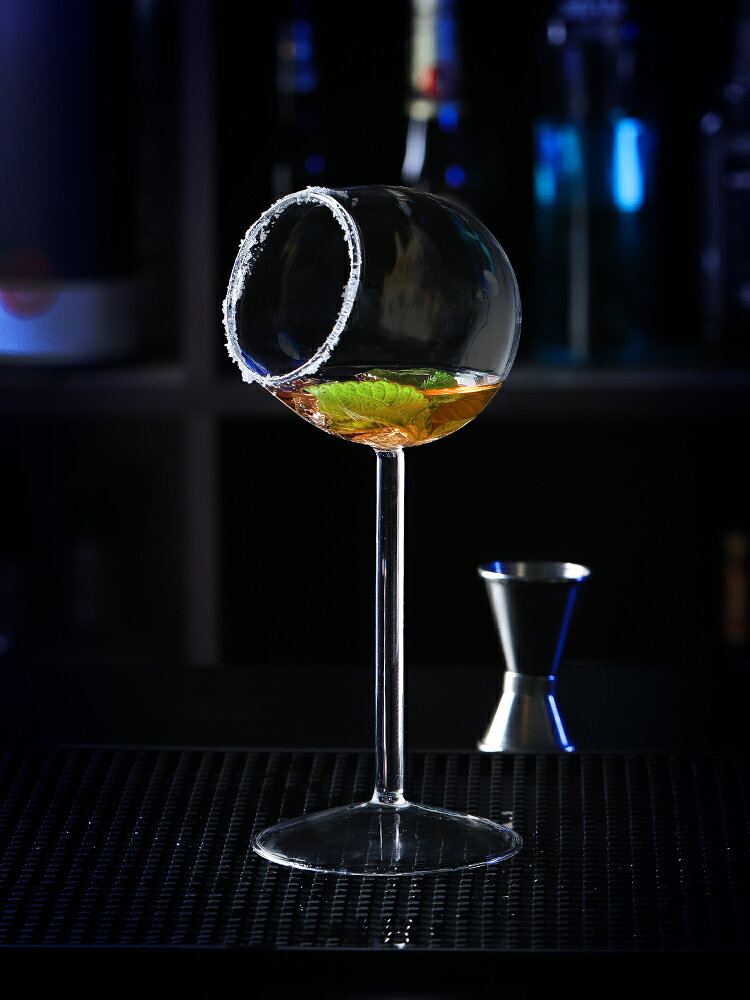 創意分子雞尾酒杯個性河豚酒杯八爪魚高腳杯玻璃馬天尼網紅香檳杯 3