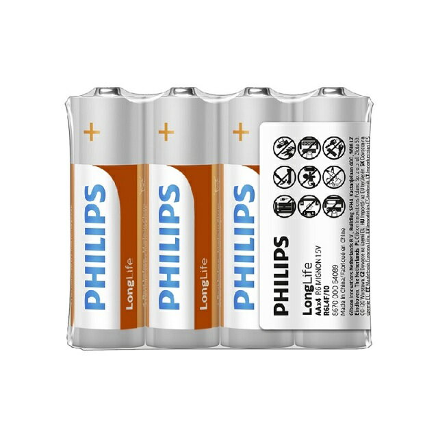 公司貨 Philips飛利浦碳鋅電池3號4號aaa 乾電池aa 錳乾電池1 5v 三號四號 鋰想家直營店 樂天市場rakuten