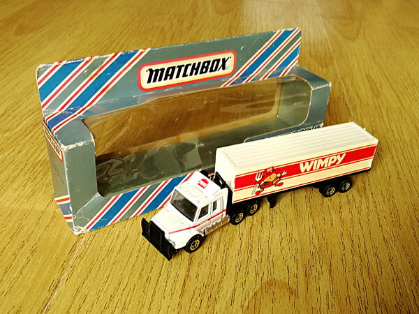 Matchbox 火柴盒 CY016 convoy 斯堪尼亞拖車 Scania Box Truck