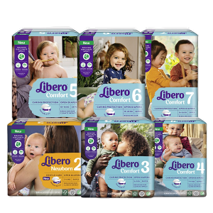 【箱購免運| 1箱送玩具】Libero 麗貝樂 comfort 嬰兒尿布(1-7號) 嬰兒紙尿褲、過夜尿布 憨吉小舖