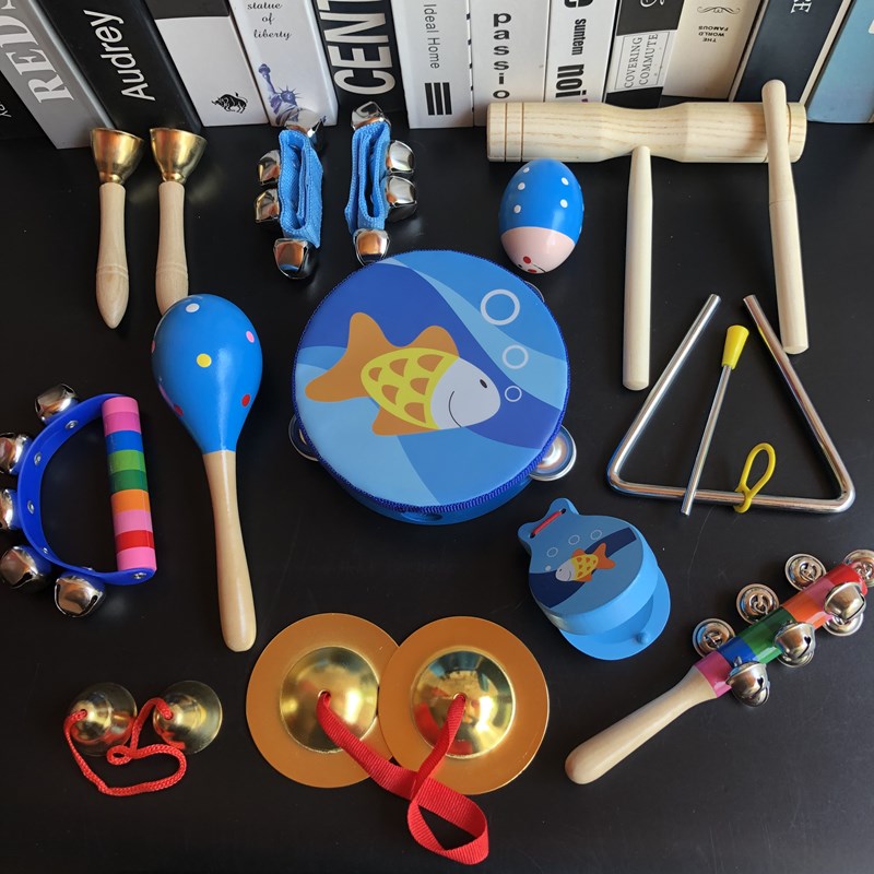 奧爾夫樂器打擊組合 幼兒園小學生早教兒童樂器套裝 啟蒙音樂玩具