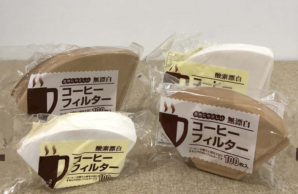 日本KANAE濾紙 扇形/ 梯形咖啡濾紙 無漂白/ 漂白 101/102/103『歐力咖啡』
