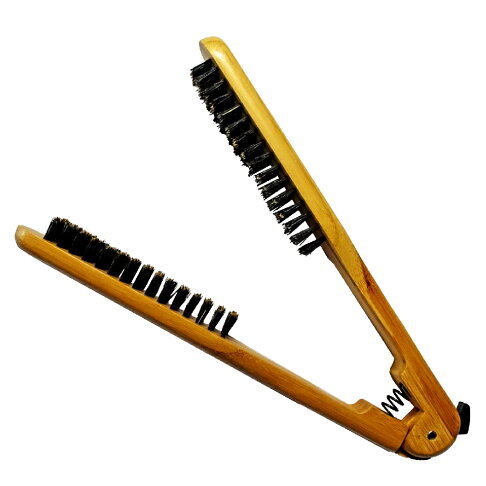 FRACIUS 法拉西施 - B2118 台灣孟宗竹鬃毛寬版夾梳 0