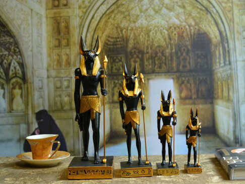 木乃伊禮品歸來埃及神像阿努比斯狗神擺件荷魯斯守護神旅游紀念品 9