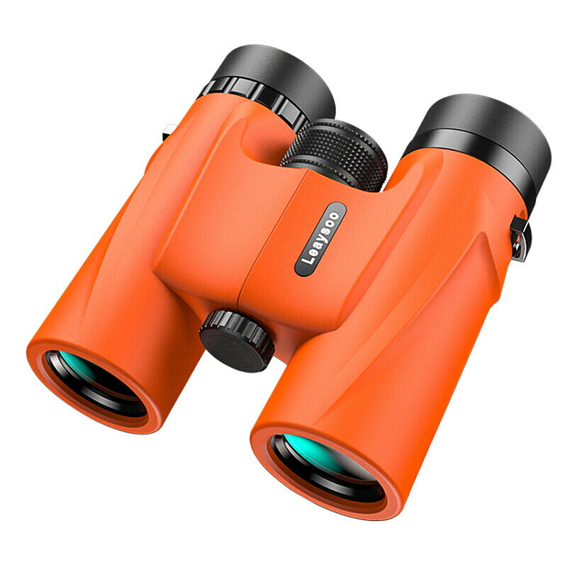 雷龍8X32雙筒望遠鏡橙色高清高倍微光夜視非紅外便攜防水大視野