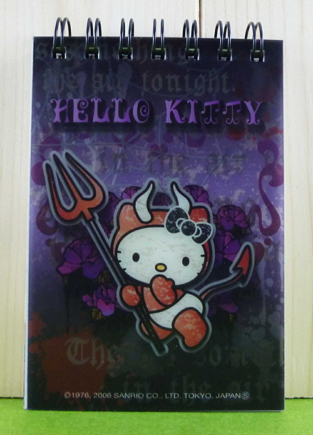 【震撼精品百貨】Hello Kitty 凱蒂貓 筆記本 小惡魔【共1款】 震撼日式精品百貨