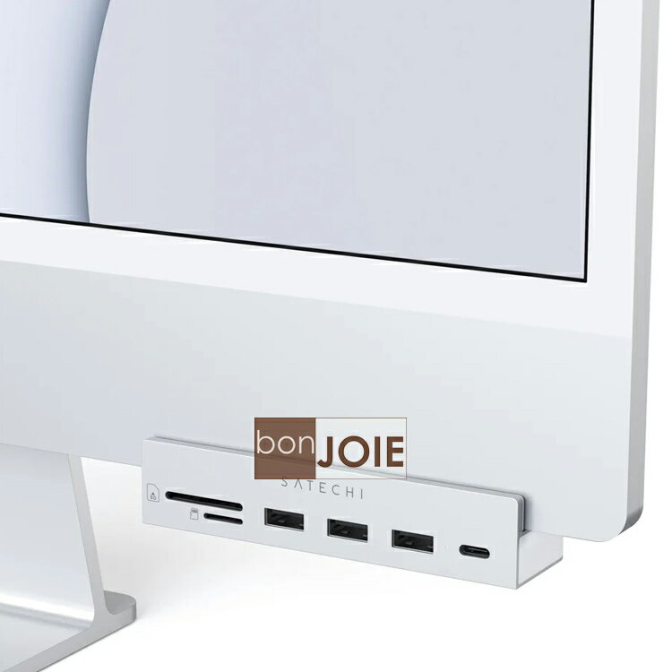 Satechi Clamp Hub USB-C 夾式擴充座 iMac 24吋 2021 2022 (全新盒裝) 讀卡機 USB 3.0 集線器