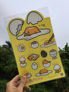 正版授權 蛋黃哥 造型墊板 台灣製 (樣式隨機)