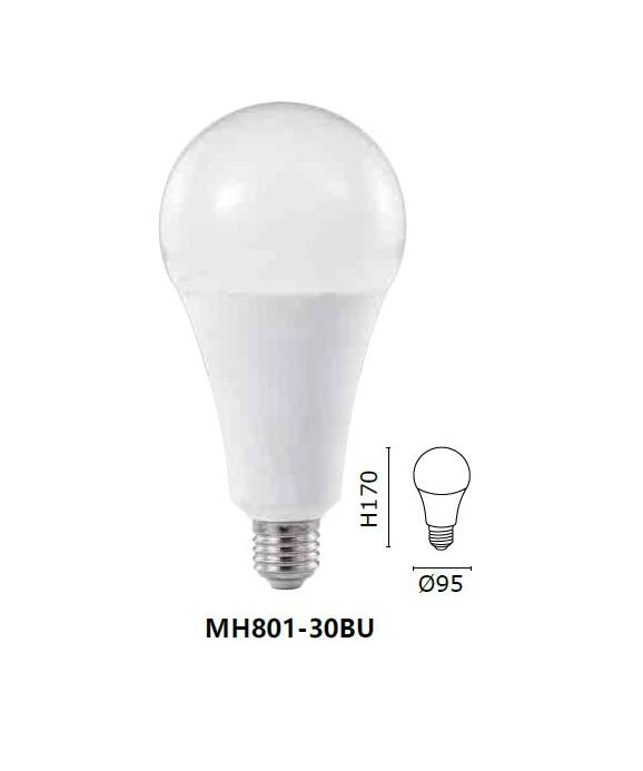 好商量~ MARCH LED 30W 燈泡 E27 全電壓 保固一年