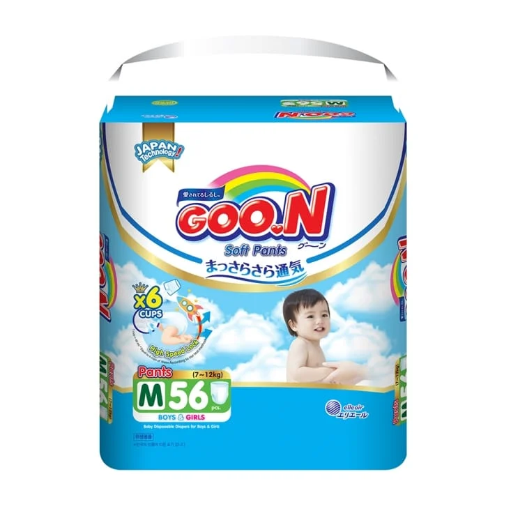 日本大王GOO.N褲型 紙尿褲 國際版 輕薄舒爽 /箱購(M/L/XL/XXL/XXXL) 0