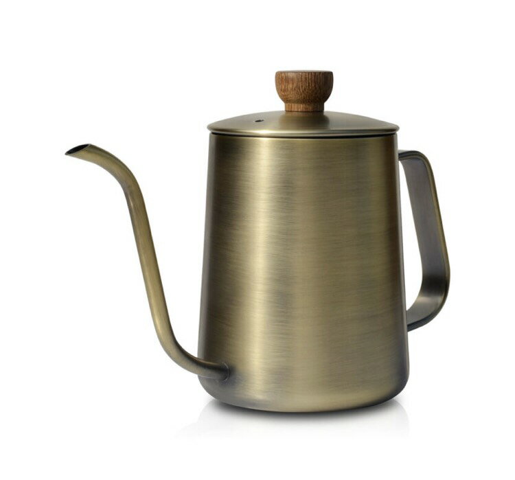 金時代書香咖啡 CUG 細口手沖壺600ml-青銅 CUG-D001652