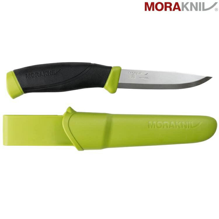 Morakniv Companion 不鏽鋼直刀/露營小刀 瑞典製 14074 橄欖綠 Olive Green