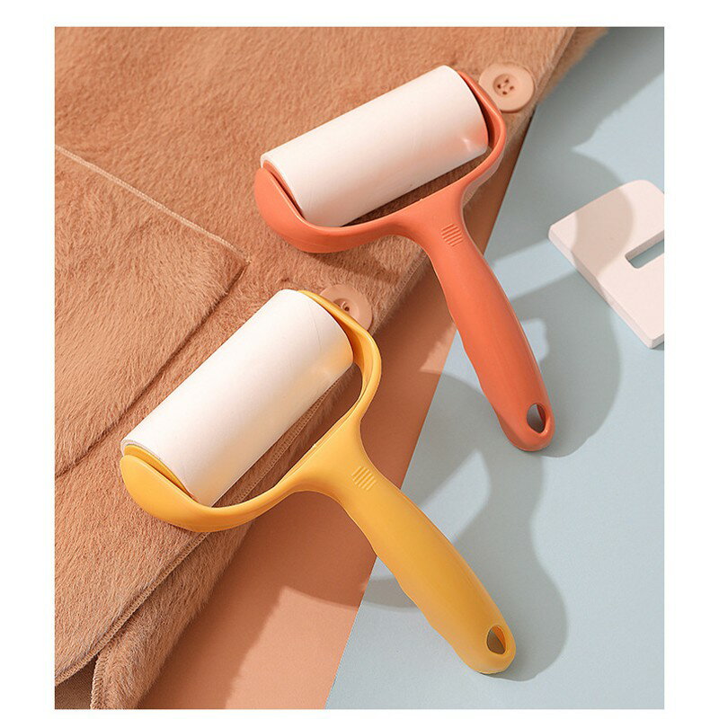 滾筒黏毛器【C017】台灣出貨 居家  可撕式 寵物 黏毛器 滾筒 捲筒 灰塵 除塵 除毛刷 斜撕 可撕 補充紙 3