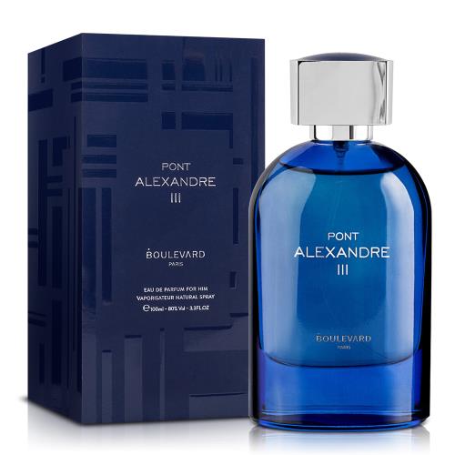 【名美香氛】Boulevard 亞歷山大三世橋男性淡香精 100ml