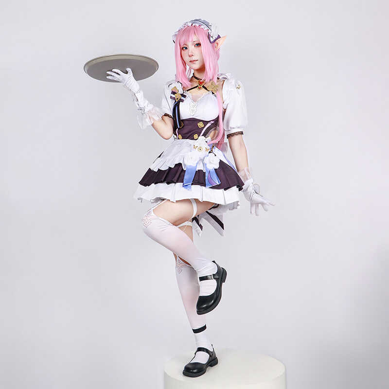 【臺灣公司優質服務】崩壞三愛莉希雅女僕cos服二次元動漫遊戲甜心cosplay服裝女全套