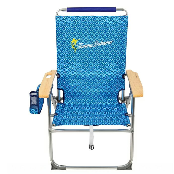 [COSCO代購4] 促銷到5月30號 C1740597 Tommy Bahama 可調式高背海灘椅 藍色