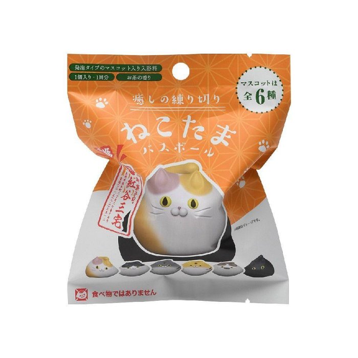 NOL 貓菓子造型入浴球(泡澡球)(NOL742906) 144元