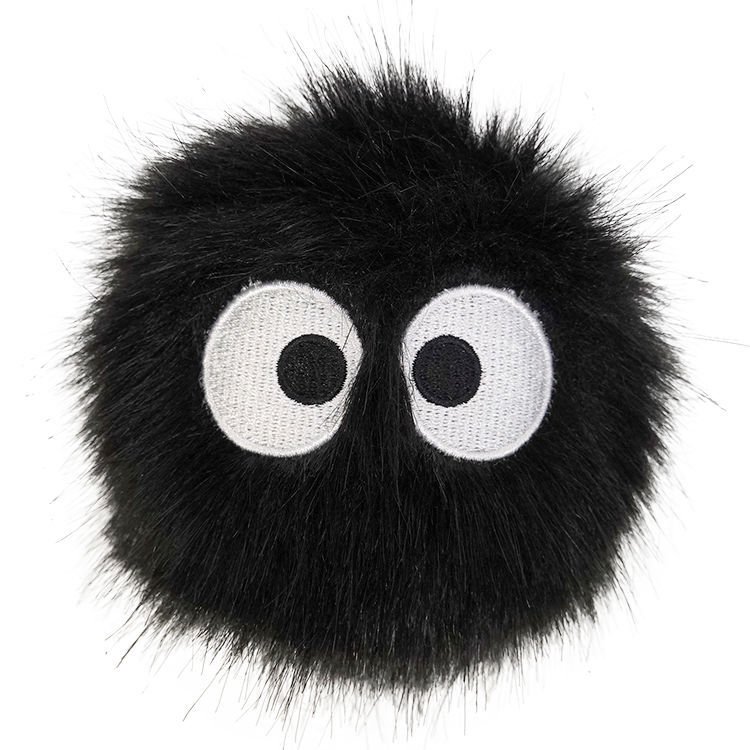 真愛日本 絨毛娃造型磁鐵 鬥雞眼 小黑炭 灰塵精靈 龍貓 造型磁鐵 冰箱貼 絨毛磁鐵