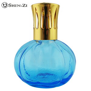 (250ml)大玻璃薰香精油瓶(南瓜款式-水藍) 玻璃薰香瓶 薰香瓶 玻璃瓶