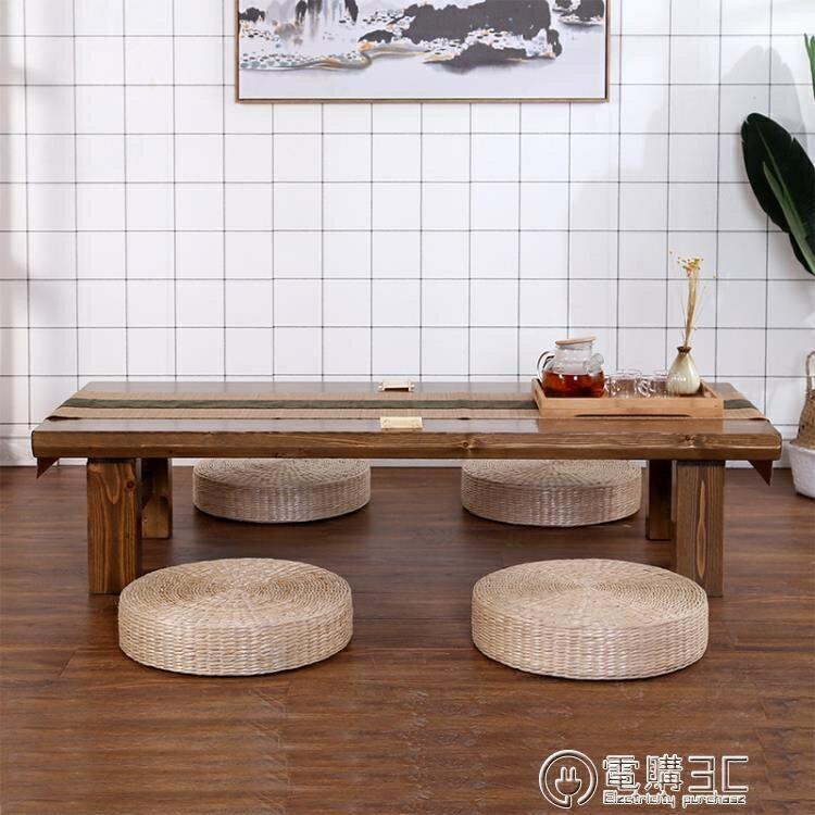 日式茶幾榻榻米桌子矮桌禪意實木炕幾功夫茶桌長條地桌陽臺小茶幾WD 貝達生活館