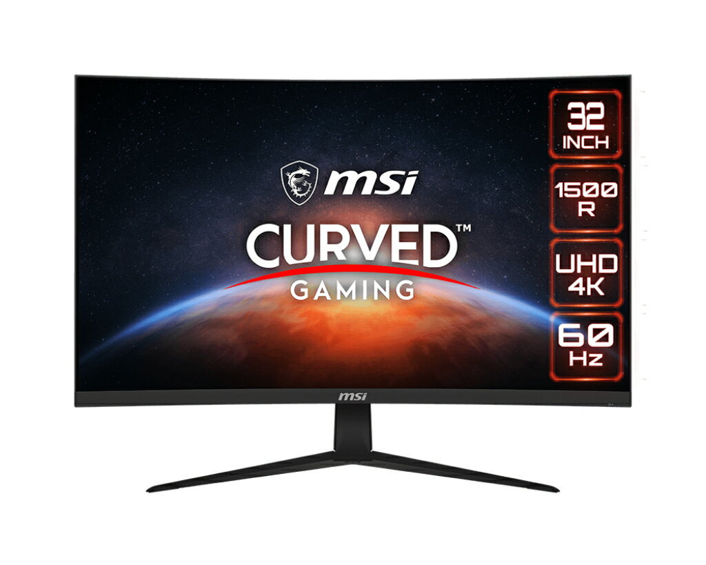 MSI微星 G321CUV 31.5吋 曲面螢幕 1500R VA 4K 液晶螢幕 螢幕