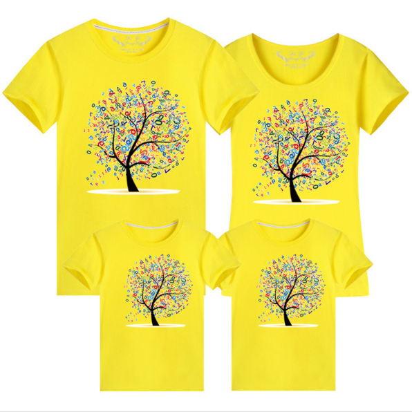 親子裝 幸運樹 短袖T恤 全家福 團體服 純棉T恤 一家三口 一家四口 母女裝 班服 童裝 櫻桃嚴選 1 親子裝 幸運樹 短袖T恤 全家福 團體服 純棉T恤 一家三口 一家四口 母女裝 班服 童裝 櫻桃嚴選 1