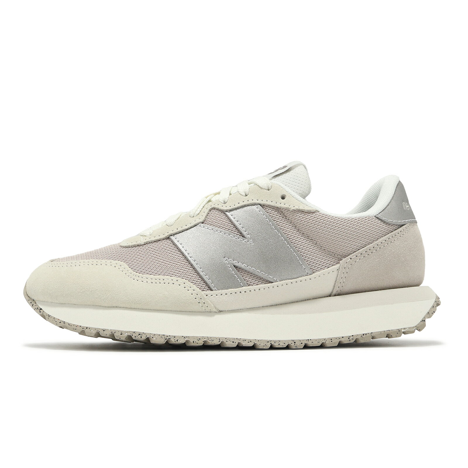 New Balance NB 休閒鞋 237 女鞋 米白 灰 麂皮 拼接 緩衝 復古 NB