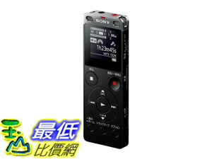 [106東京直購] Sony IC立體聲錄音機 4GB ICD-UX560F B 黑色 支援快充