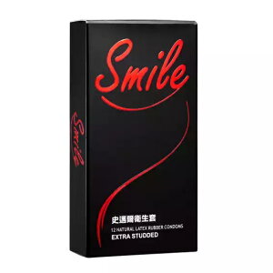 【躍獅線上】SMILE史邁爾 顆粒衛生套保險套 12入/盒