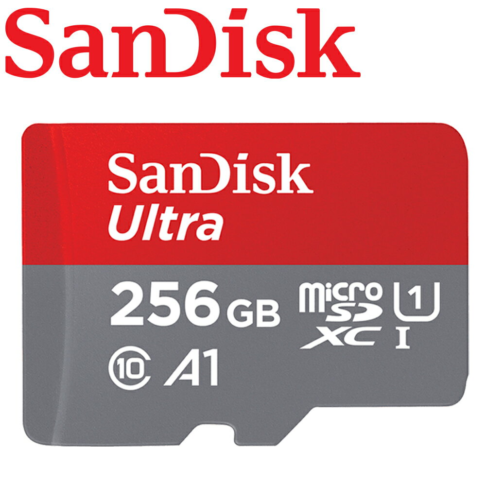 【公司貨】 SanDisk 256GB Ultra microSDXC TF UHS-I C10 A1 U1記憶卡