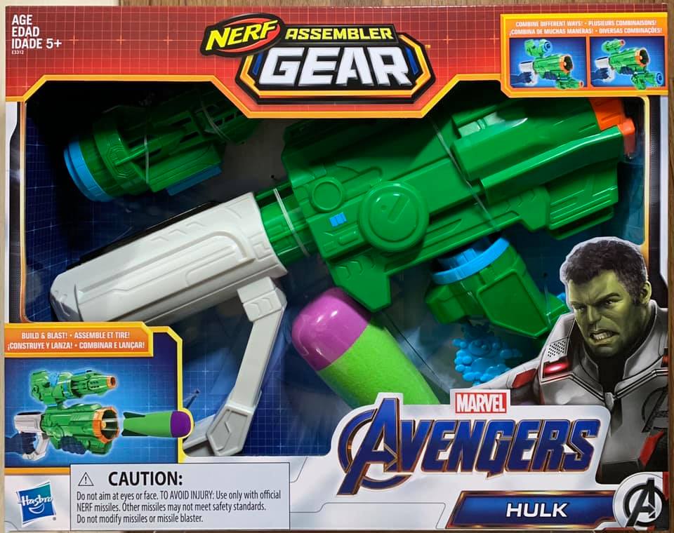 ☆勳寶玩具舖【現貨】漫威 Marvel NERF槍 復仇者聯盟4 無限組裝武器組--浩克 Hulk