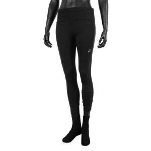 Asics Apparels [2012C096-001] 女 緊身褲 運動 慢跑 訓練 健身 腰繩調整 防水口袋 黑