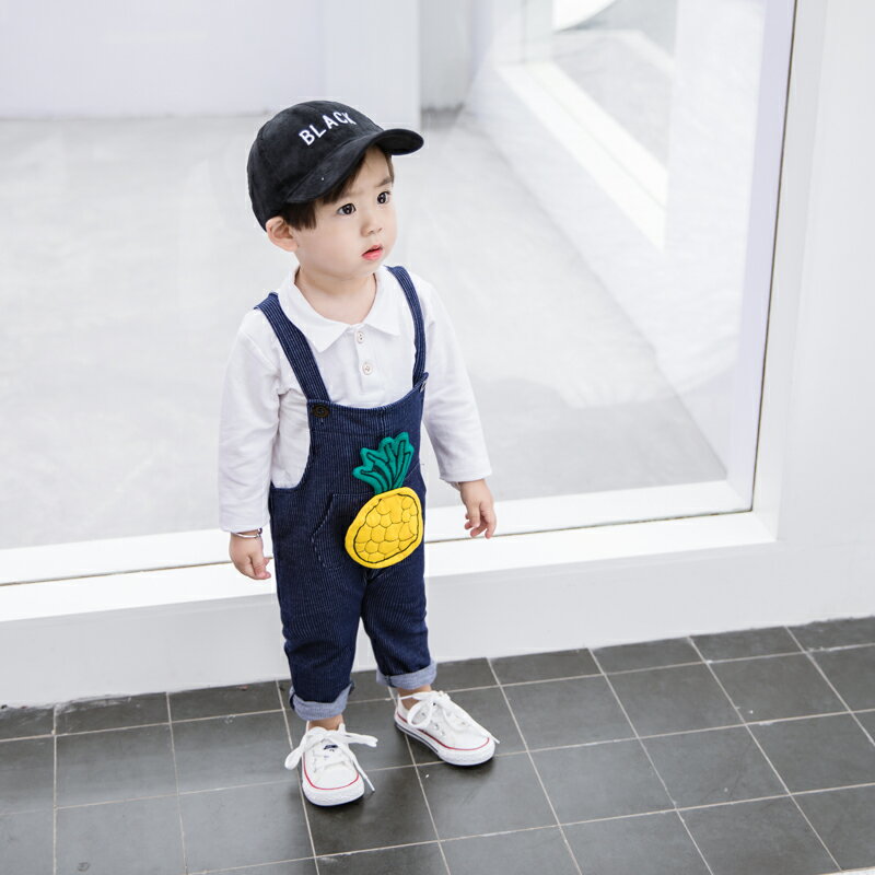 男童秋裝套裝新款男寶寶0一1-3歲春季嬰兒童裝韓版小孩潮衣服 6