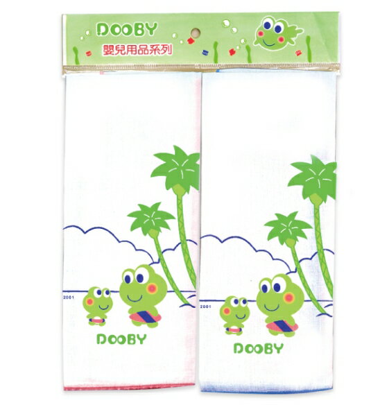 DOOBY~印花紗布澡巾2入