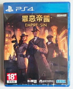 美琪PS4 遊戲 罪惡帝國 Empire of Sin 中文英文