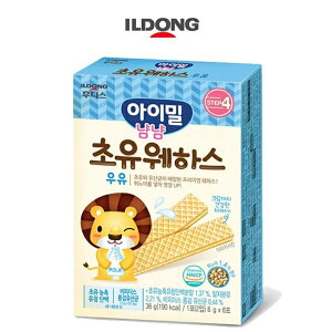 【愛吾兒】韓國 ILDONG 日東 藜麥威化餅 36g-初乳牛奶口味/韓國製