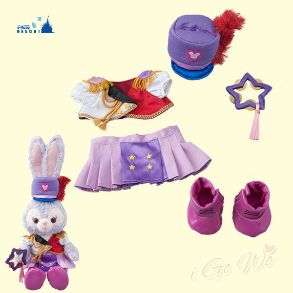 日本 Disney 史黛拉兔服裝 遊行歡樂系列 ぬいぐるみバッジ